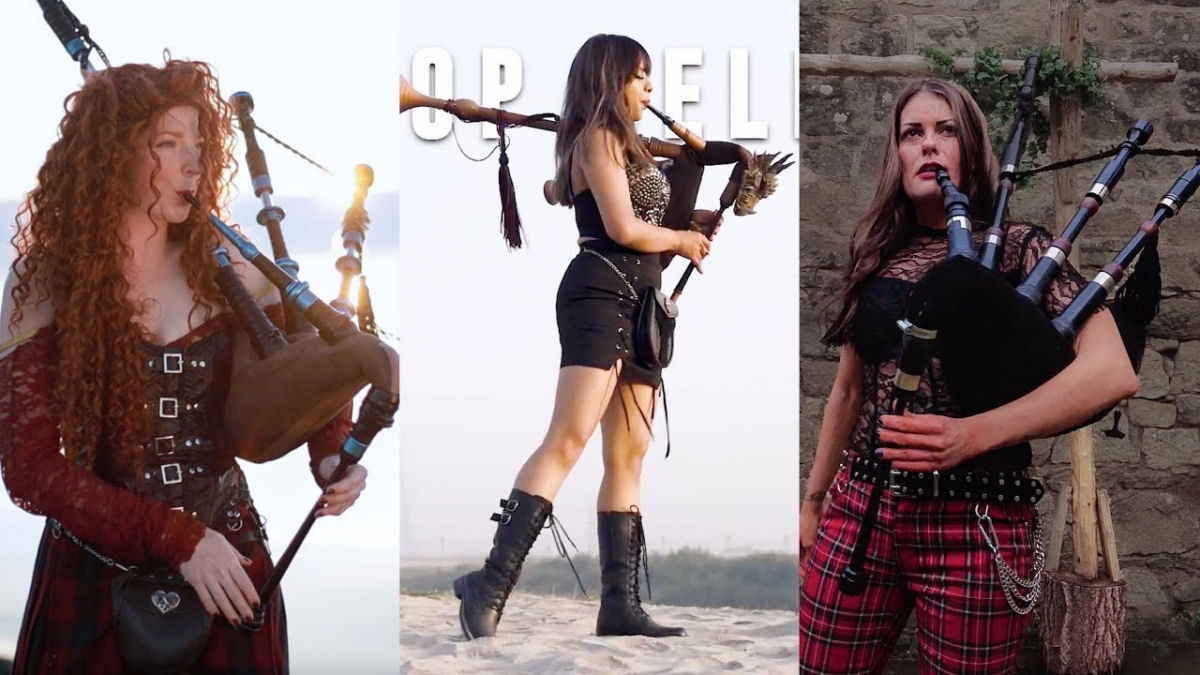 Por que associamos 'Thunderstruck', do AC/DC, com gaita de foles se a cano original no tem gaita?